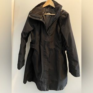 North Face Rain Coat black size XL